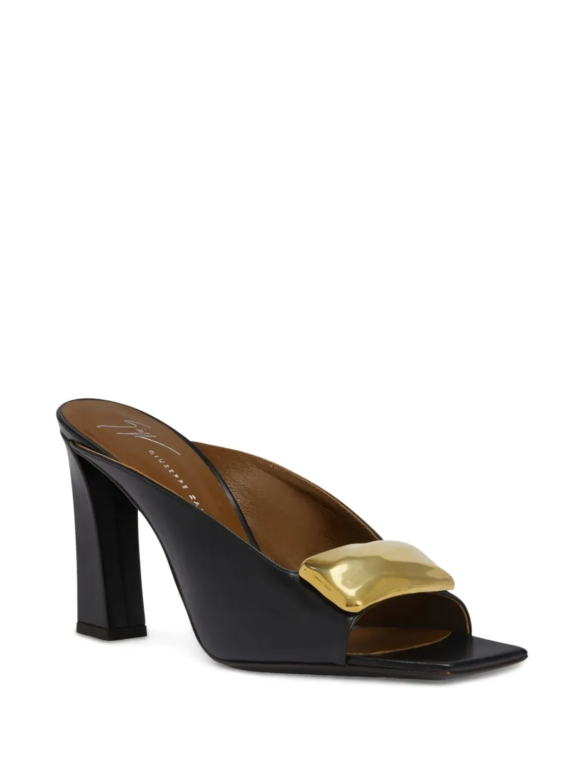 Giuseppe Zanotti 90mm GZ Mya Stone サンダル - ブラック - 画像2