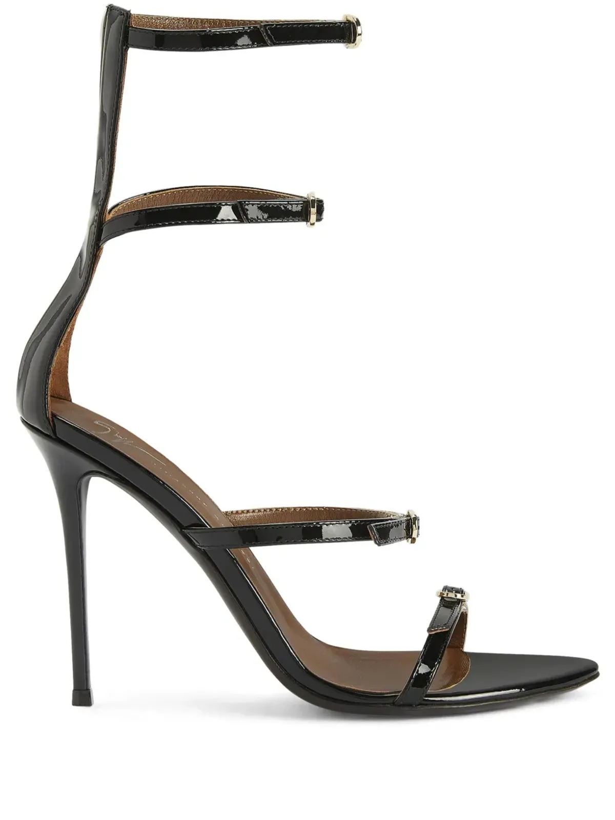 Giuseppe Zanotti ジゼルバックルサンダル - 画像1