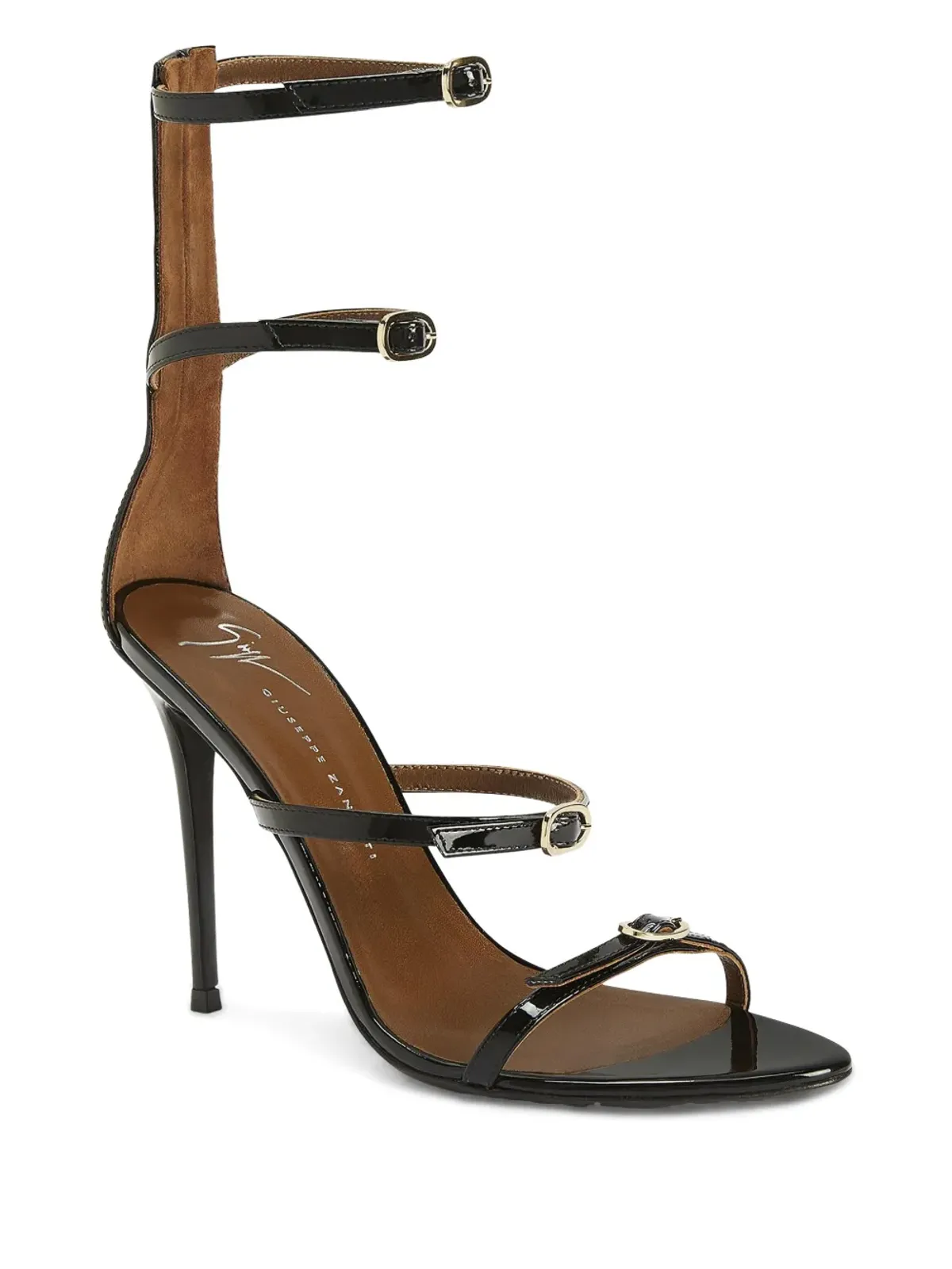 Giuseppe Zanotti ジゼルバックルサンダル - 画像2
