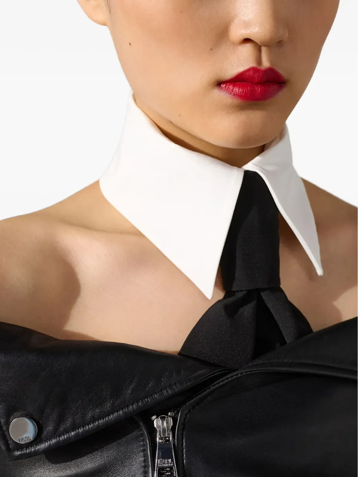 Karl Lagerfeld コットンカラータイ - 画像5
