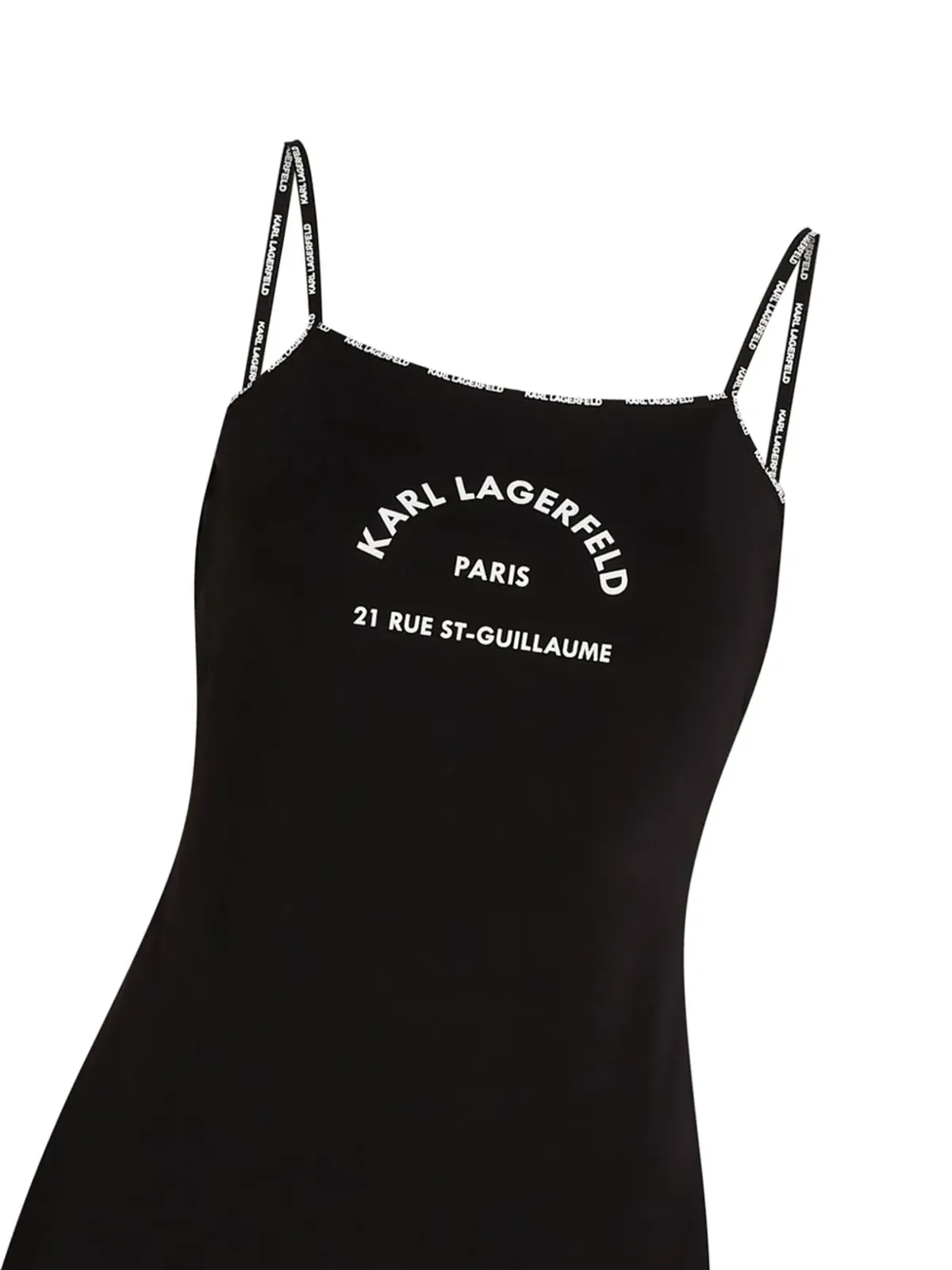 Karl Lagerfeld Rue St-Guillaume シアー ビーチドレス - ブラック - 画像2