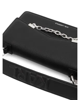 Karl Lagerfeld K/Seven グレインレザー クロスボディバッグ - サムネイル3
