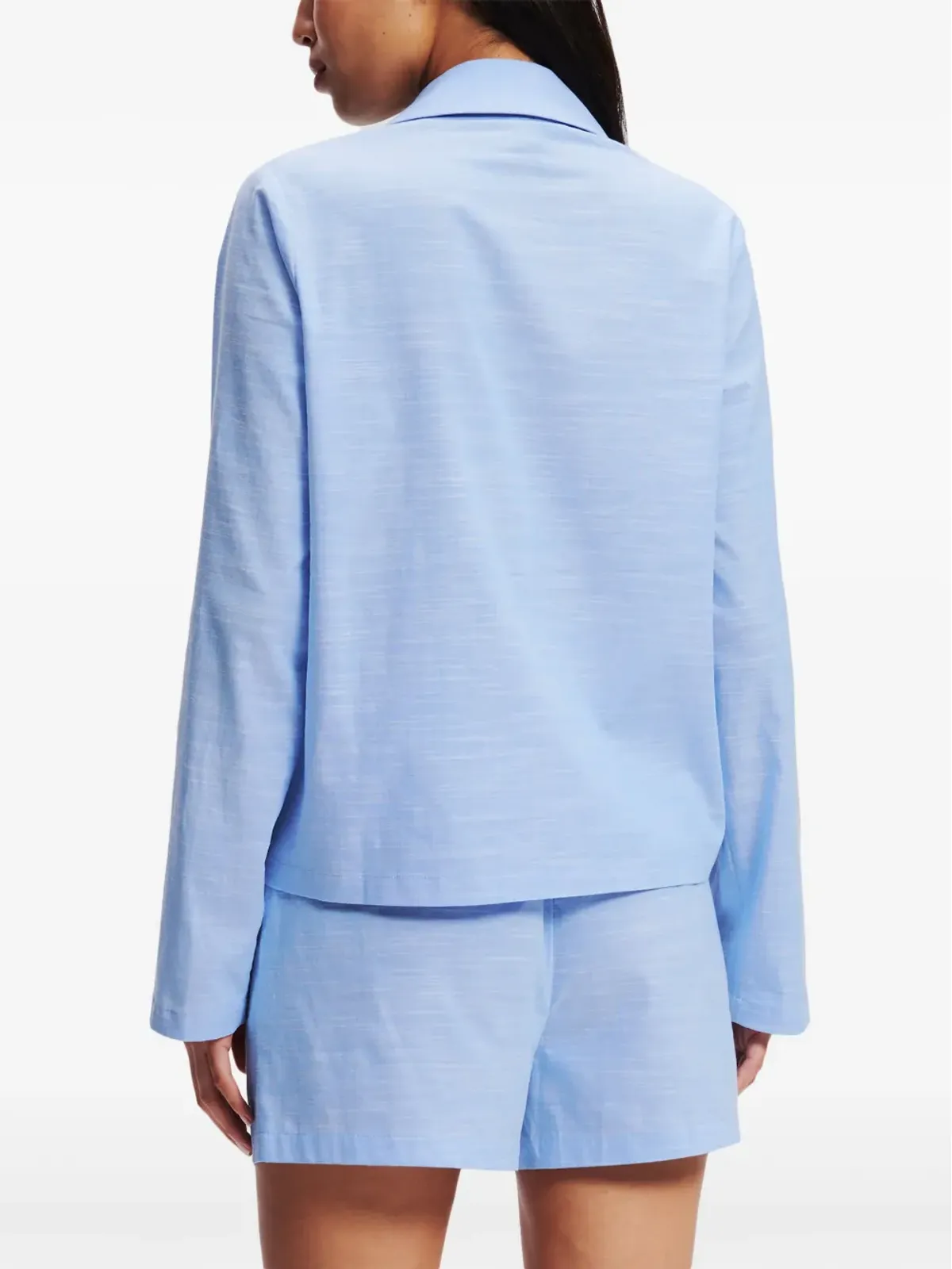 Karl Lagerfeld ロゴ パジャマセット ブルー - 画像5