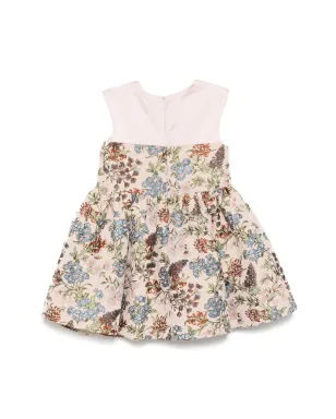 Hucklebones London フリルビブボディドレス - ピンク - サムネイル2