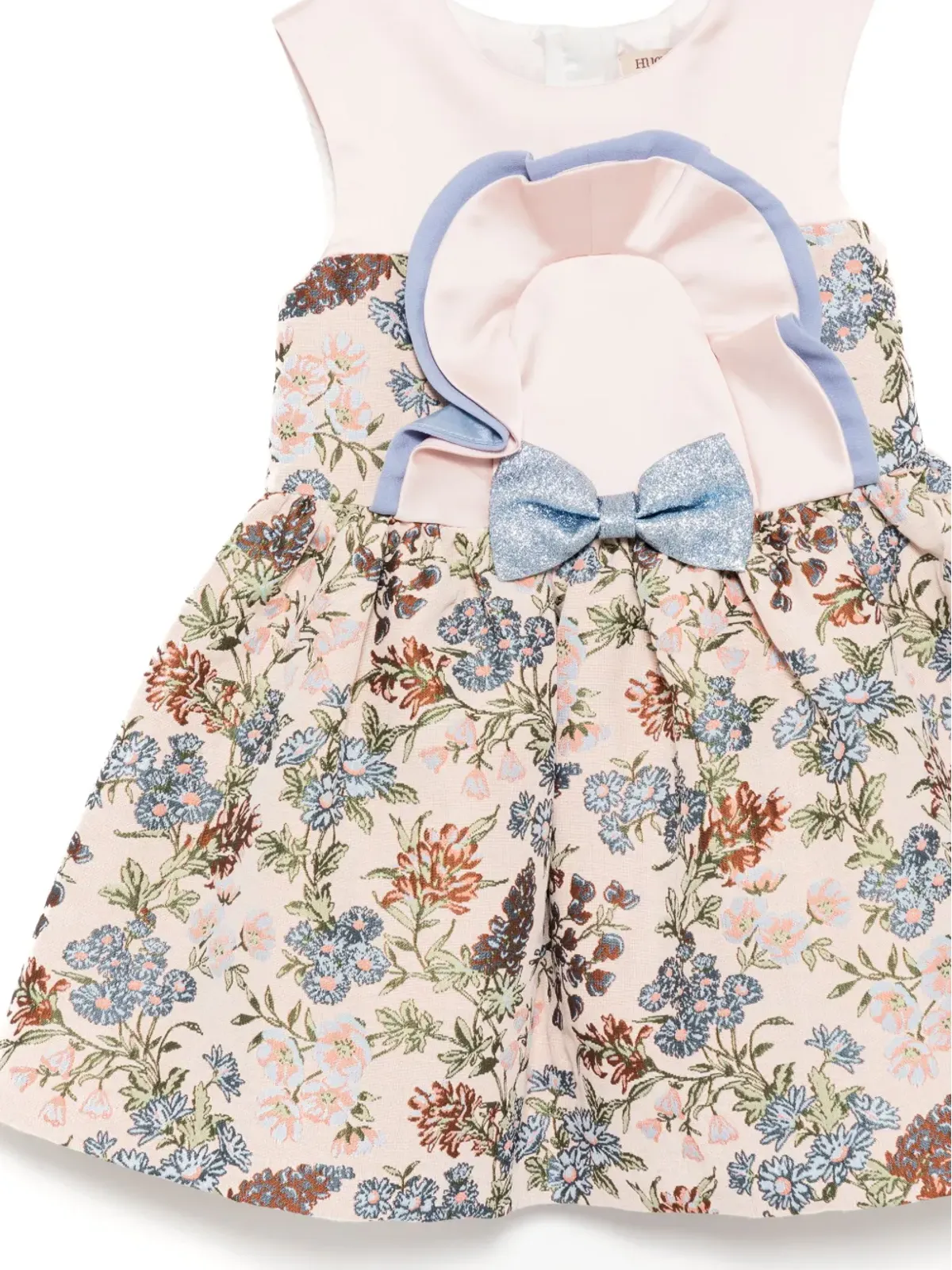 Hucklebones London フリルビブボディドレス - ピンク - 画像3