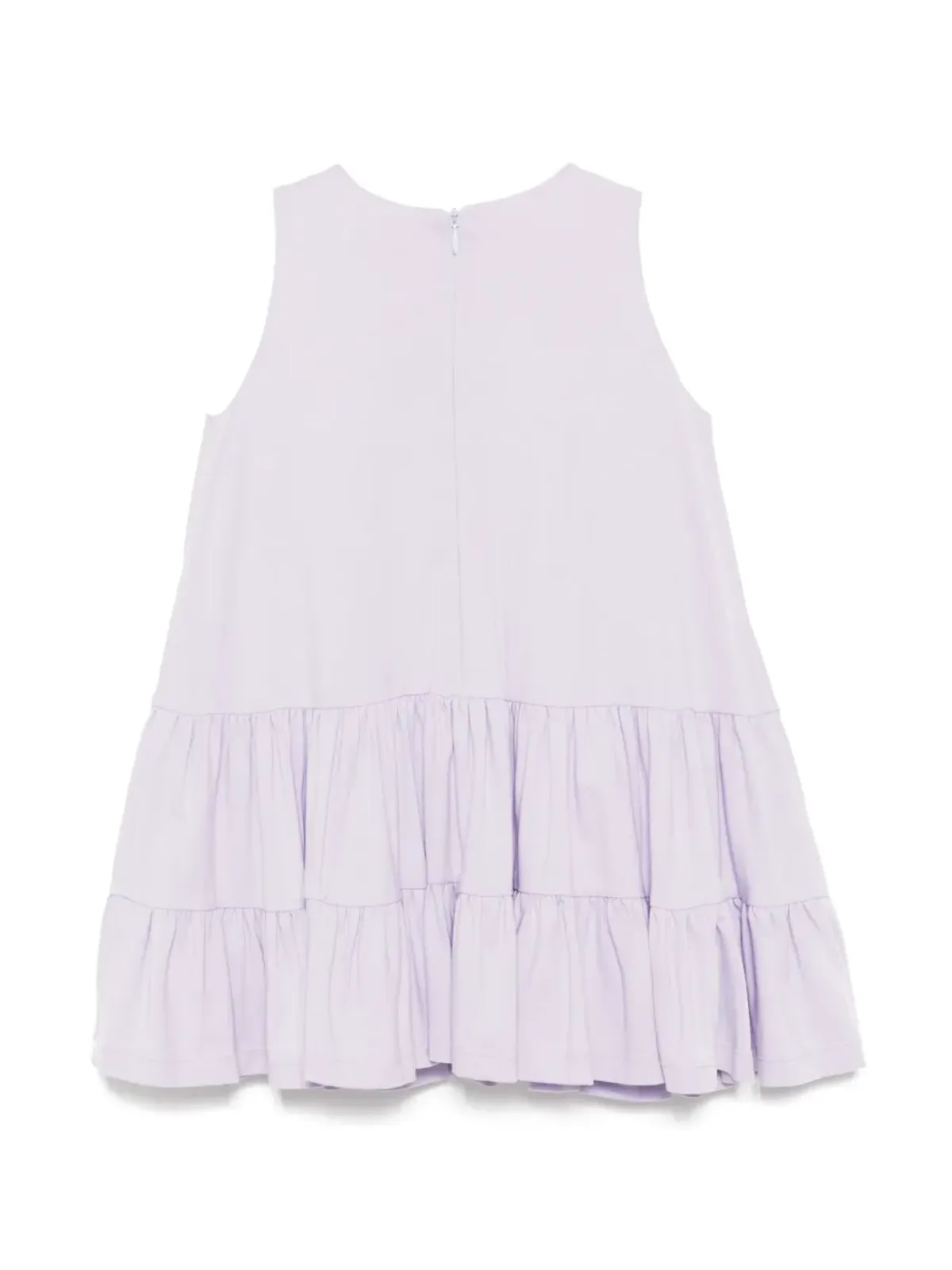 Hucklebones London ギルデッドボウ付きフリルティアードドレス - 画像2