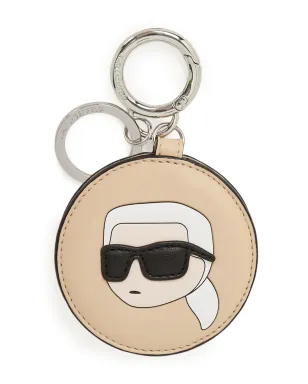 Karl Lagerfeld Ikon ミラー キーホルダー - ベージュ - サムネイル2