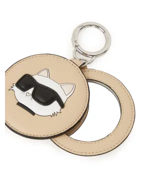 Karl Lagerfeld Ikon ミラー キーホルダー - ベージュ - サムネイル4