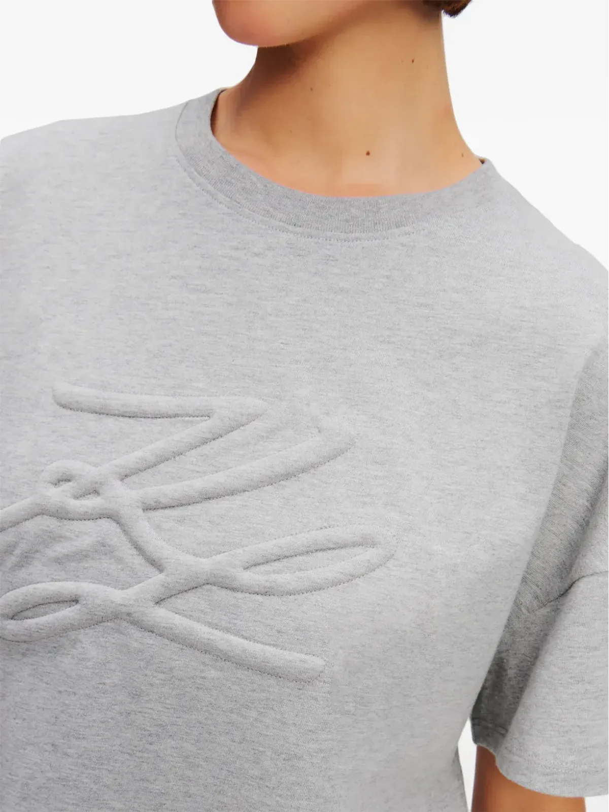 Karl Lagerfeld K/Autograph Tシャツ - グレー - 画像5