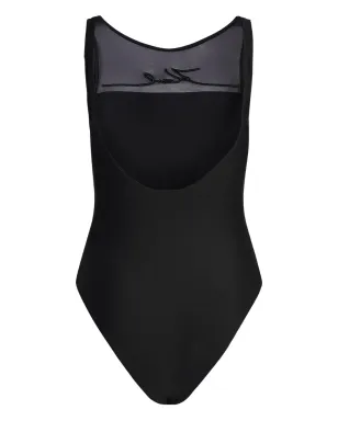 Karl Lagerfeld Signature Rio 水着 - ブラック - サムネイル2