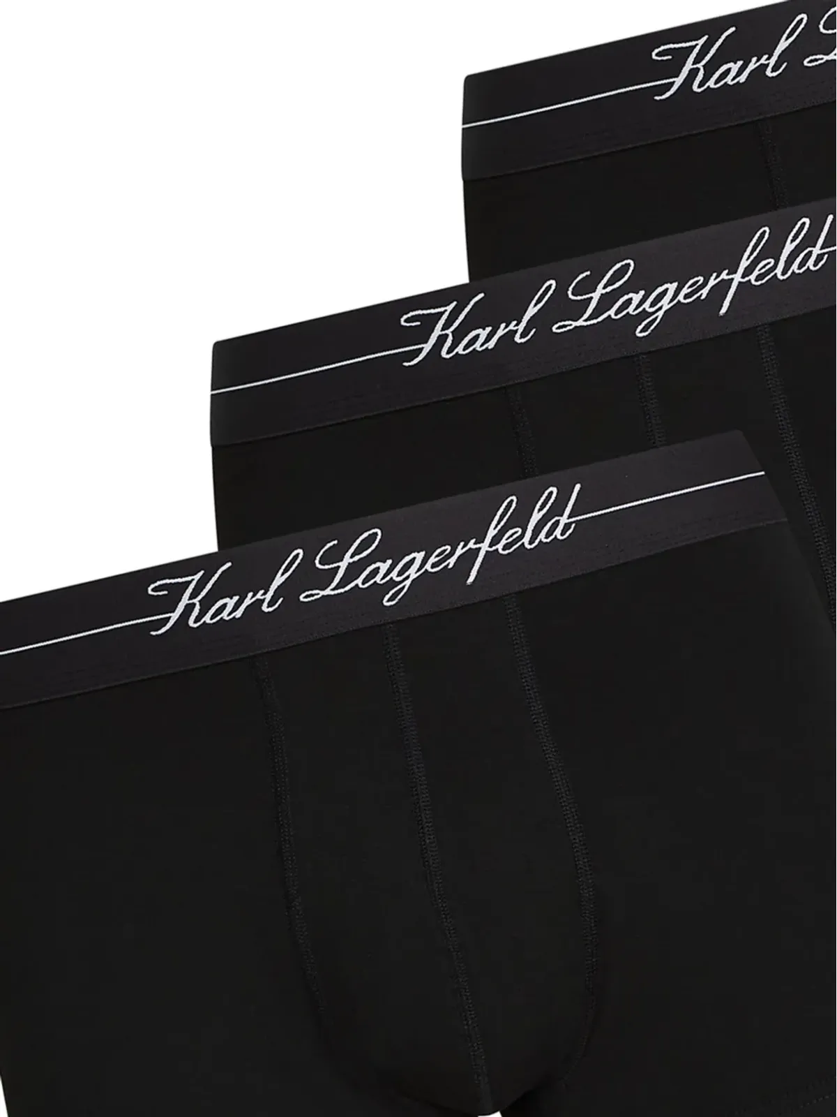 Karl Lagerfeld ホテル Karl ボクサー（3枚セット）- ブラック - 画像2
