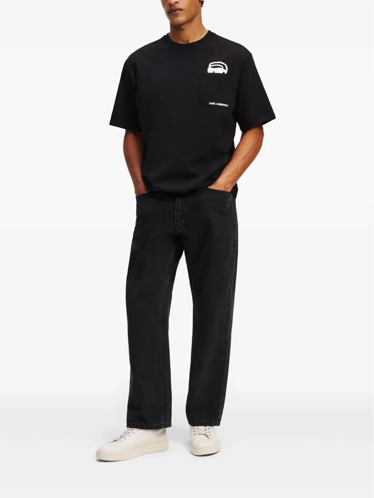 Karl Lagerfeld Ikon リラックス Tシャツ - 画像2