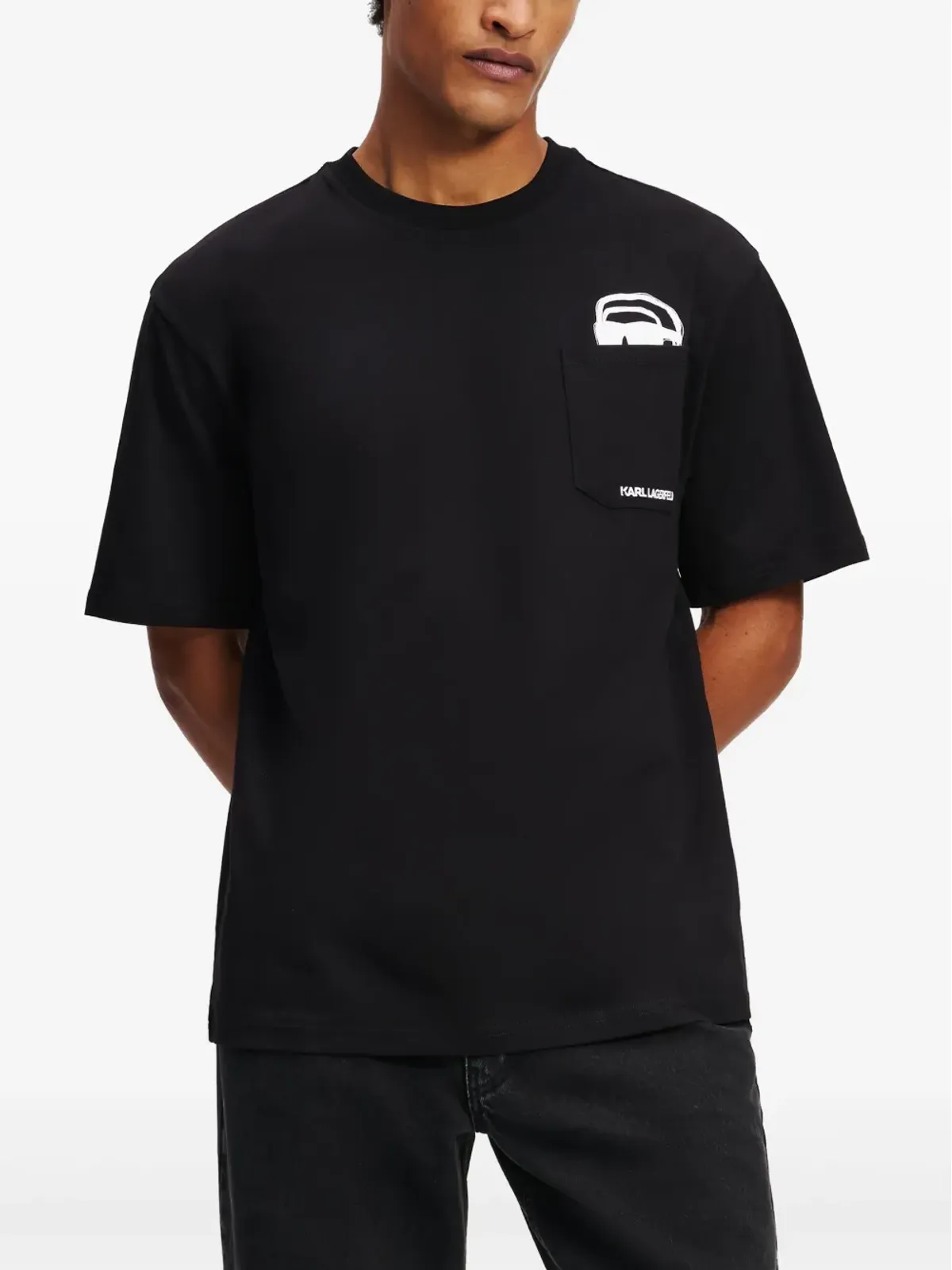 Karl Lagerfeld Ikon リラックス Tシャツ - 画像3