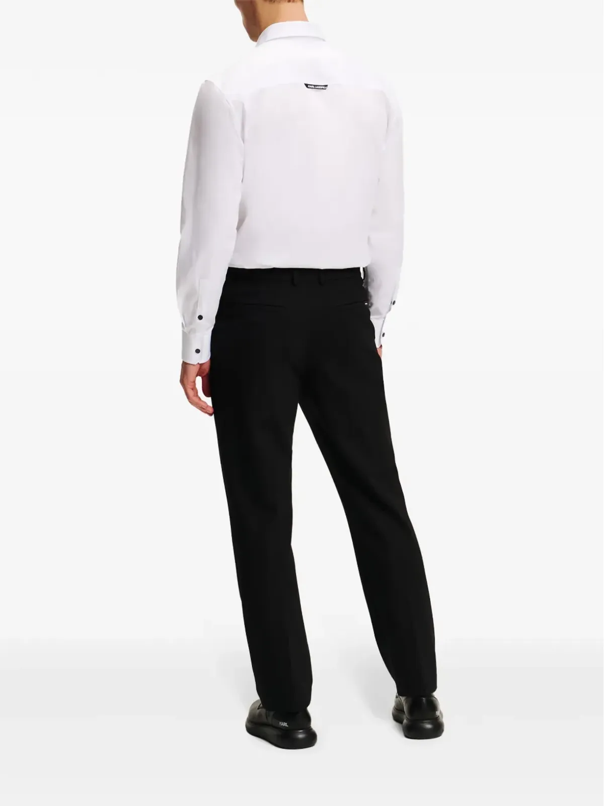 Karl Lagerfeld テーラード Punto トラウザー - ブラック - 画像4