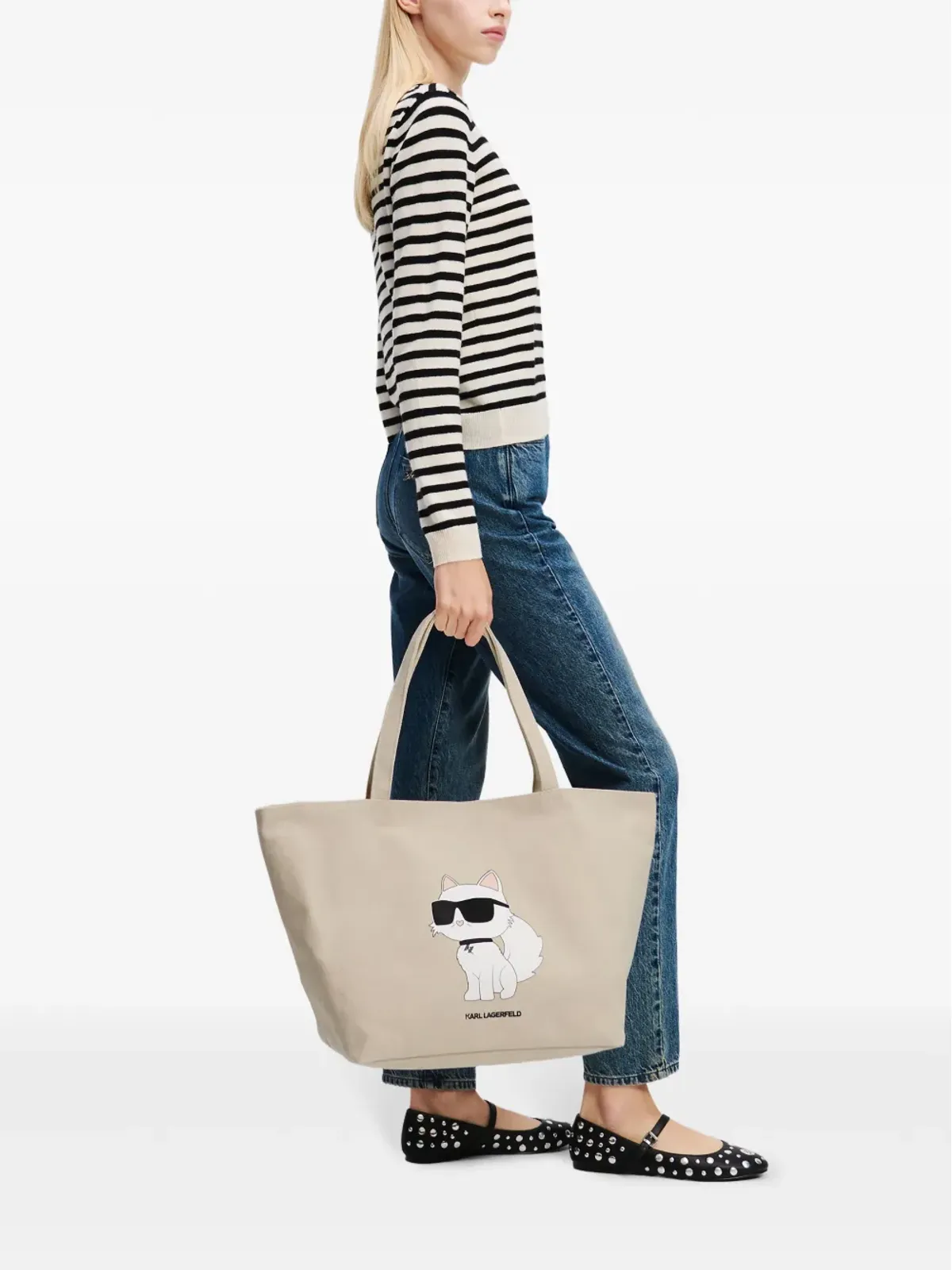 Karl Lagerfeld Ikon Choupette トートバッグ - 画像2