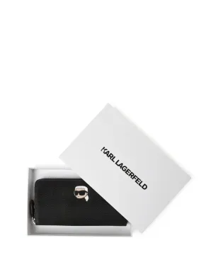 Karl Lagerfeld Ikon コンチネンタル ウォレット - ブラック - サムネイル4