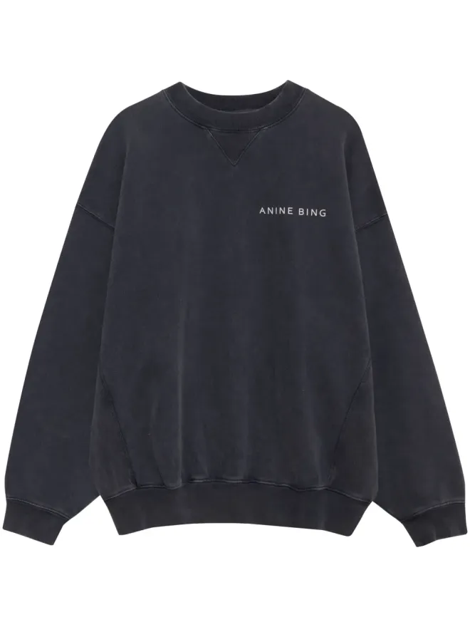 ANINE BING ANINE BING ロゴプリント スウェットシャツの商品画像