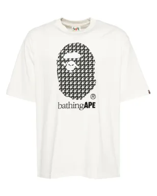 A BATHING APE® STA Houndstooth Tee - Neutrals - サムネイル1
