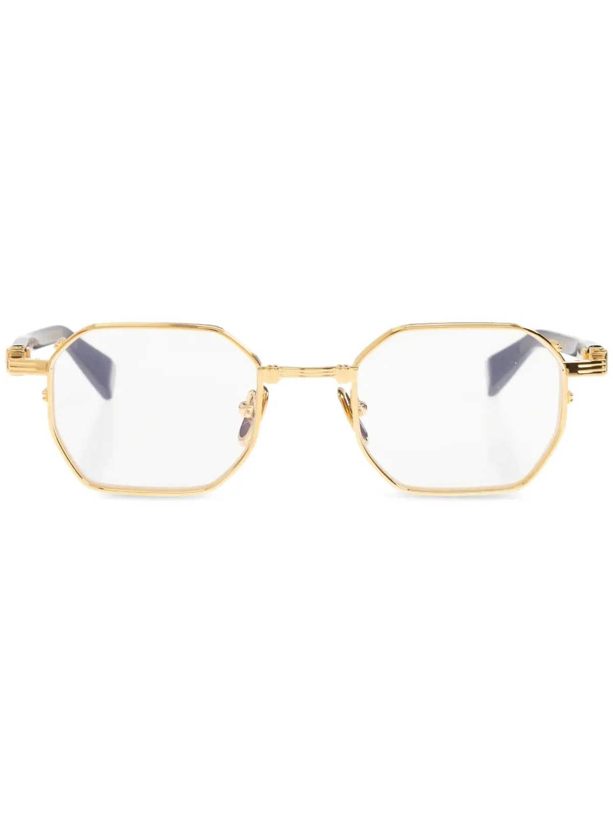 Balmain Eyewear Saint Jean IIメガネ - Gold - 画像1