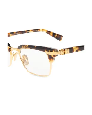 Balmain Eyewear Legion II フレーム眼鏡（ブラウン） - サムネイル5