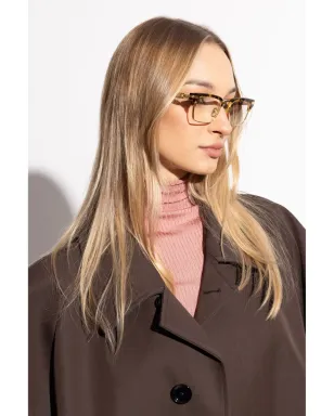 Balmain Eyewear Legion II フレーム眼鏡（ブラウン） - サムネイル2