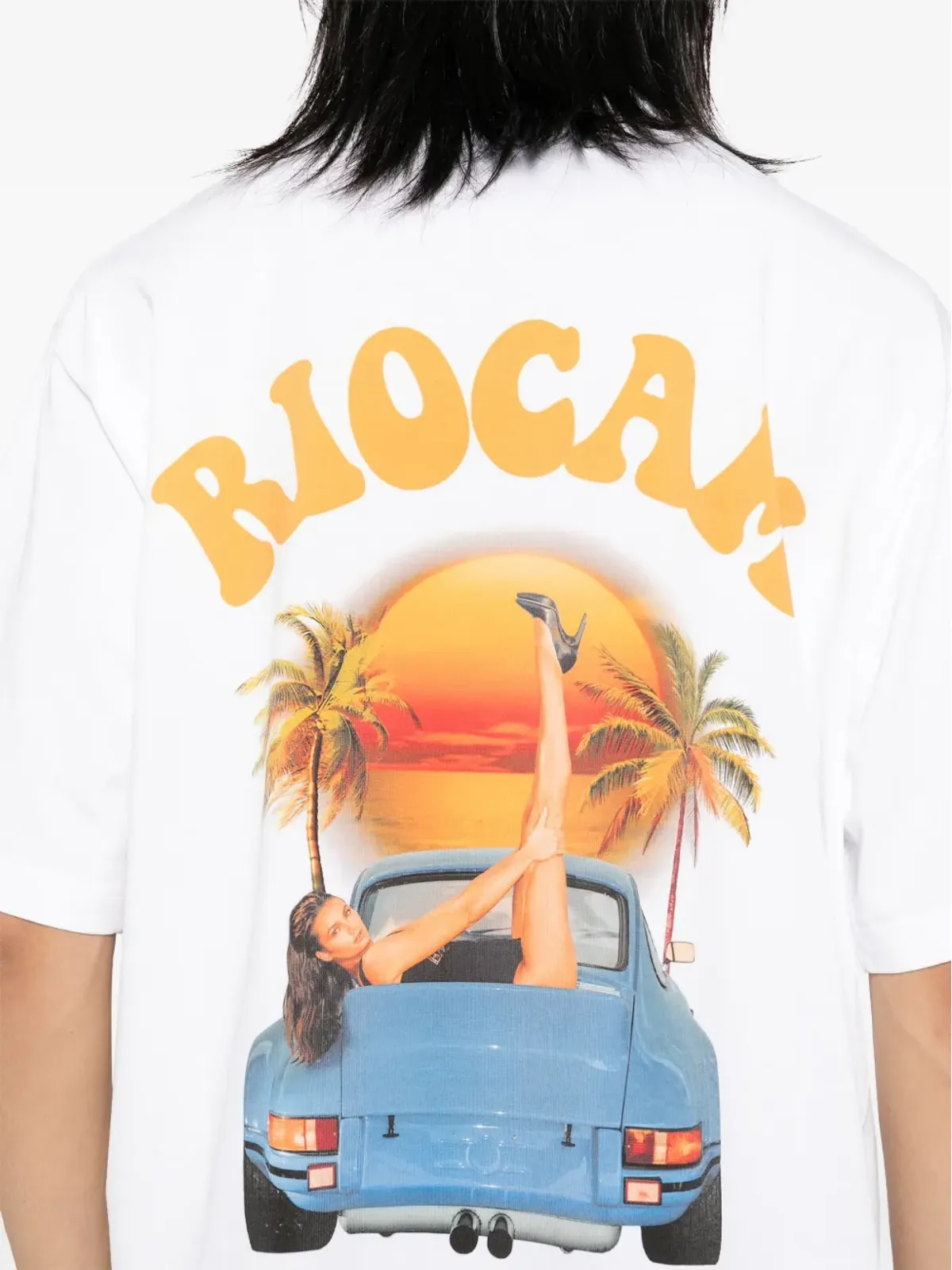 Riocam グラフィックプリントTシャツ - 画像4