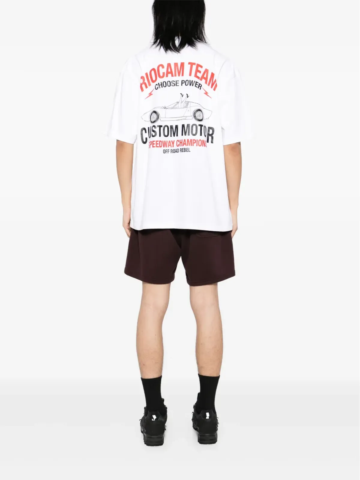 Riocam カー柄プリントTシャツ - 画像2