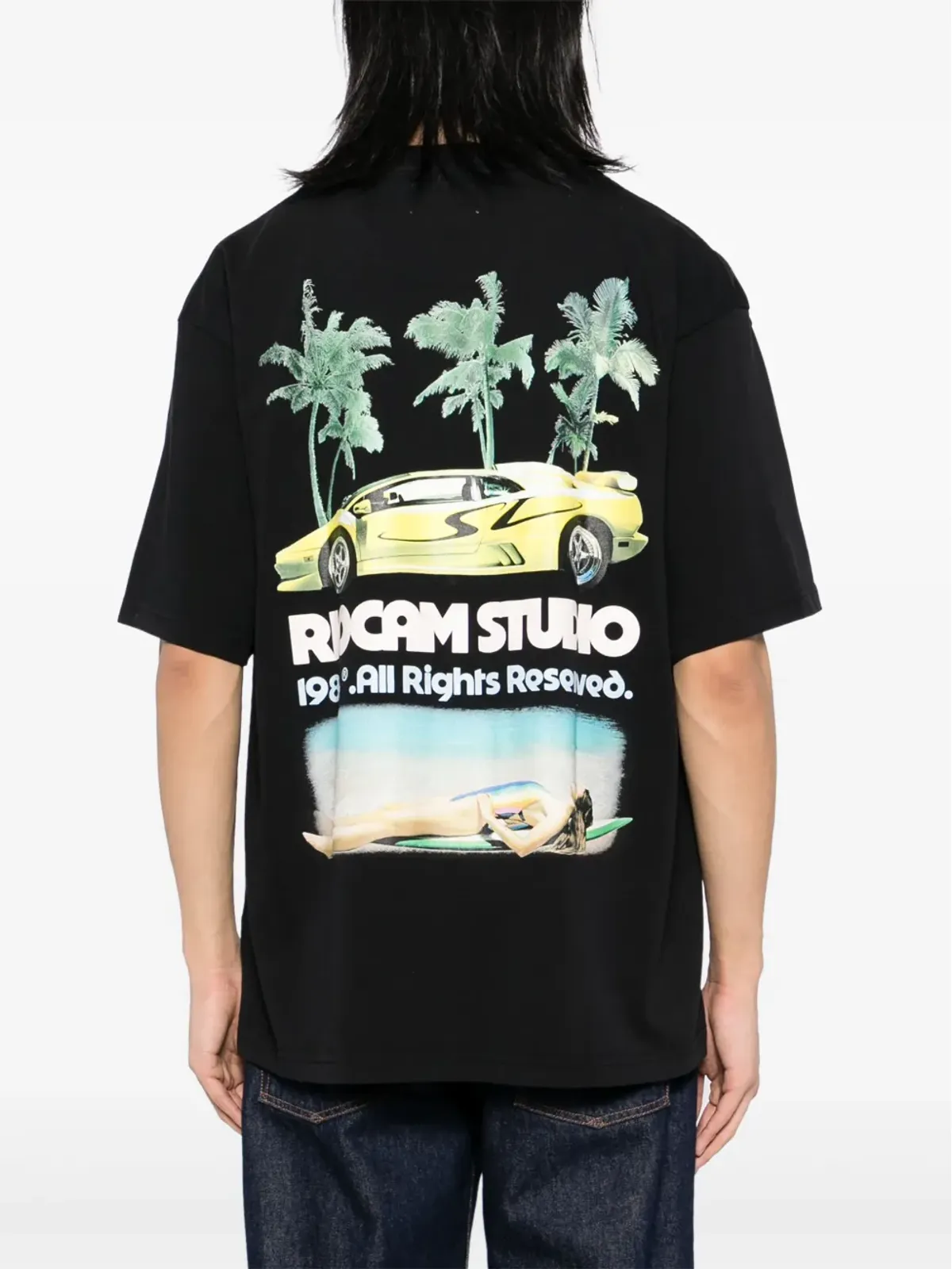 Riocam ランボパームス Tシャツ - ブラック - 画像3