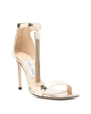 Jimmy Choo ビンテージ ヴィンカ サンダル - ゴールド - サムネイル2