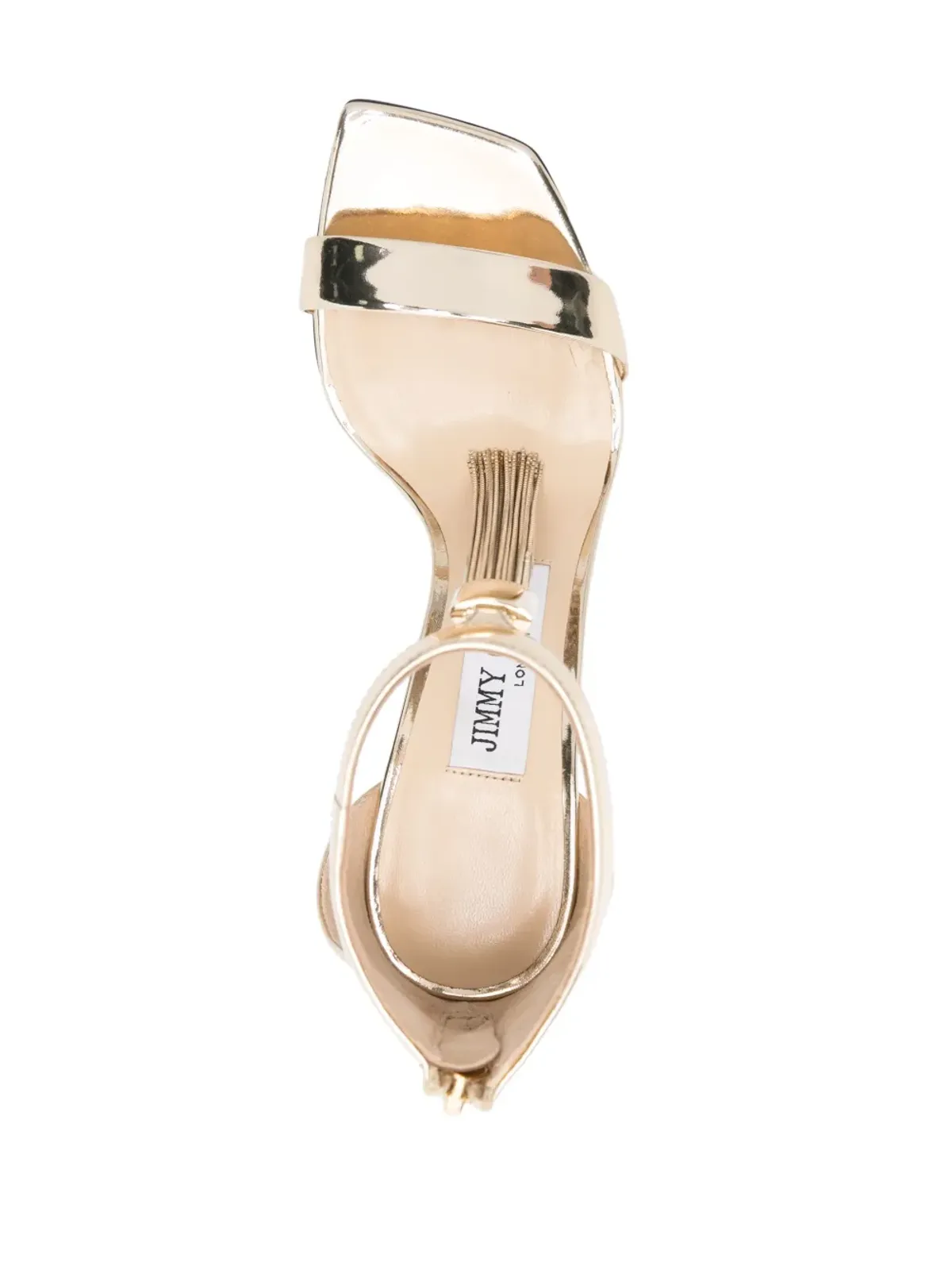 Jimmy Choo ビンテージ ヴィンカ サンダル - ゴールド - 画像4