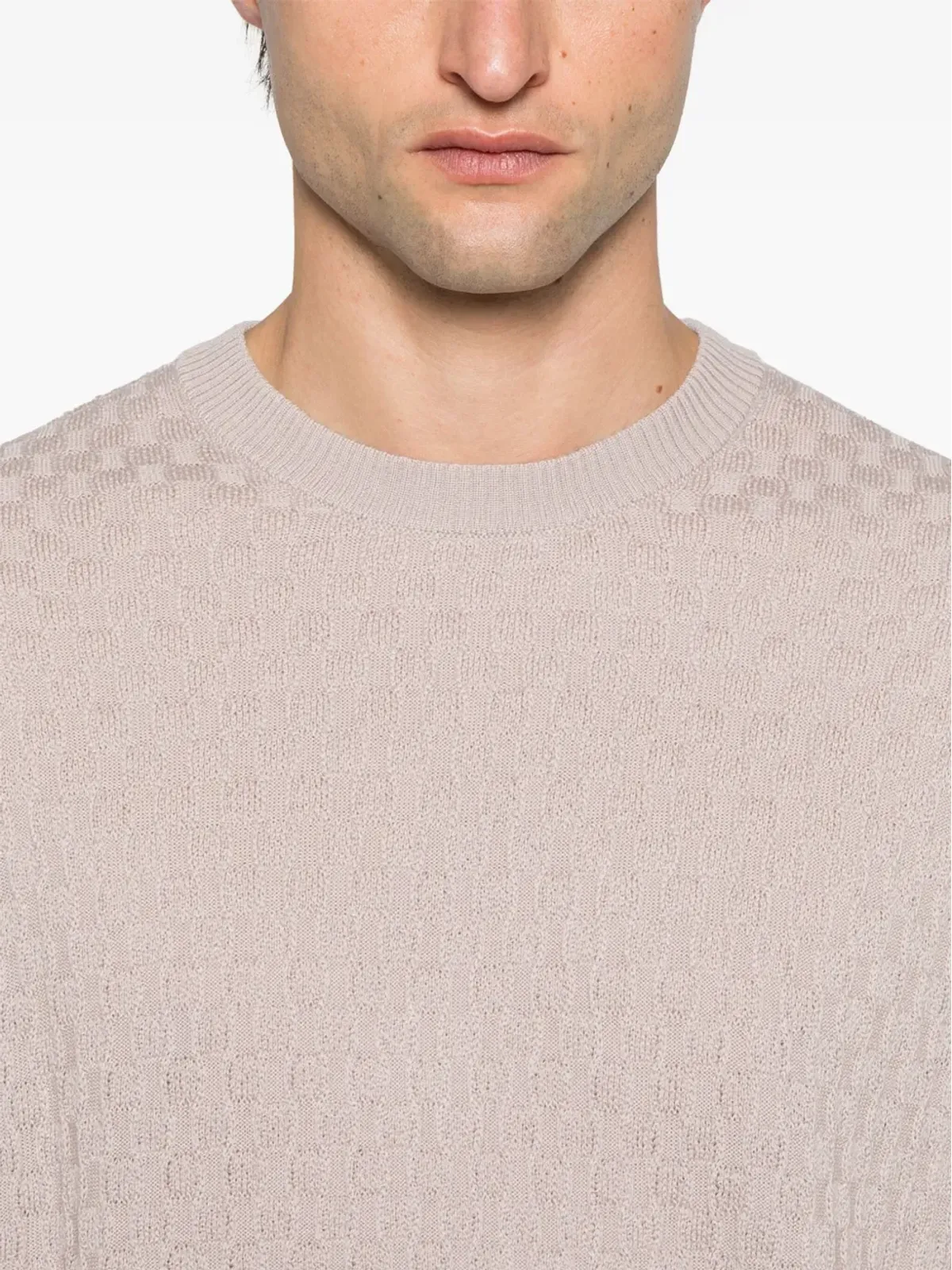 Emporio Armani 3Dニットセーター - 画像5