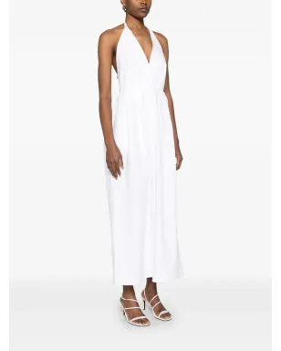 Max Mara アンコナ マキシドレス - ホワイト - サムネイル3