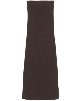 Max Mara Aprile ニット素材のマキシスカート - ブラウン - サムネイル1