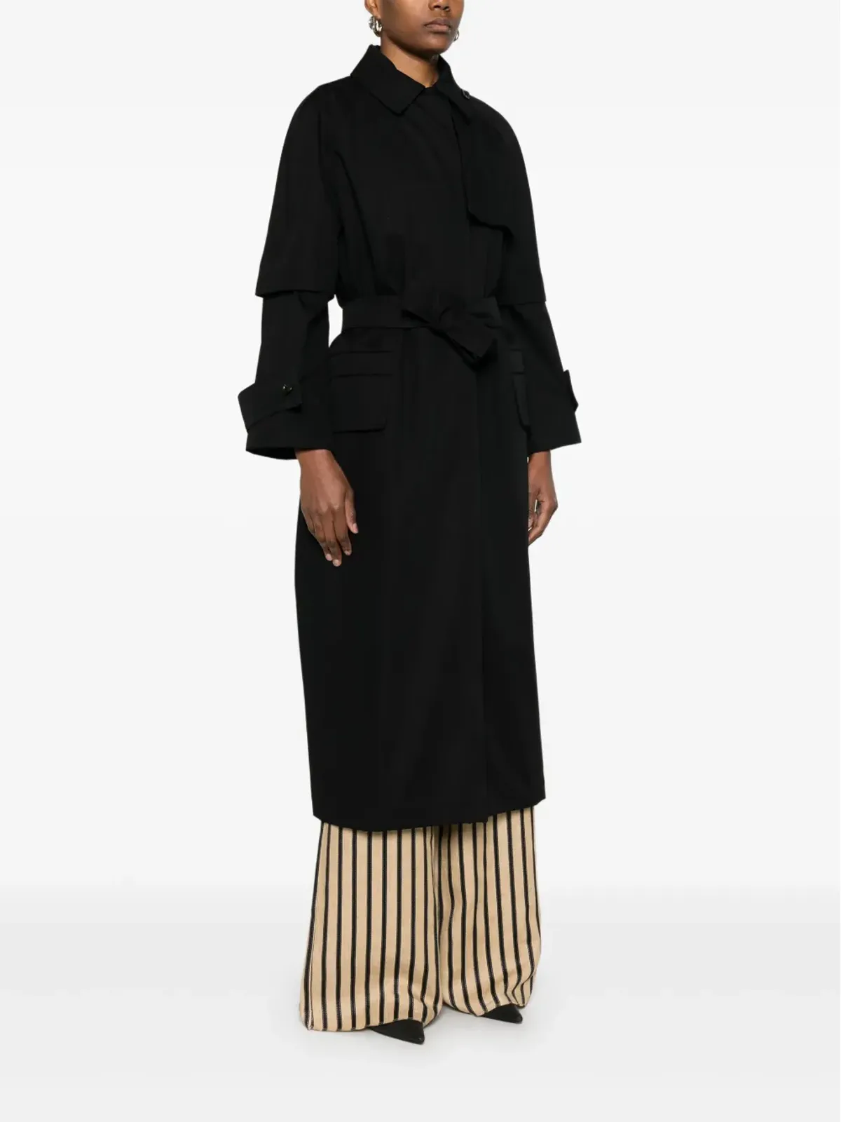 Max Mara アガミアコート - ブラック - 画像3