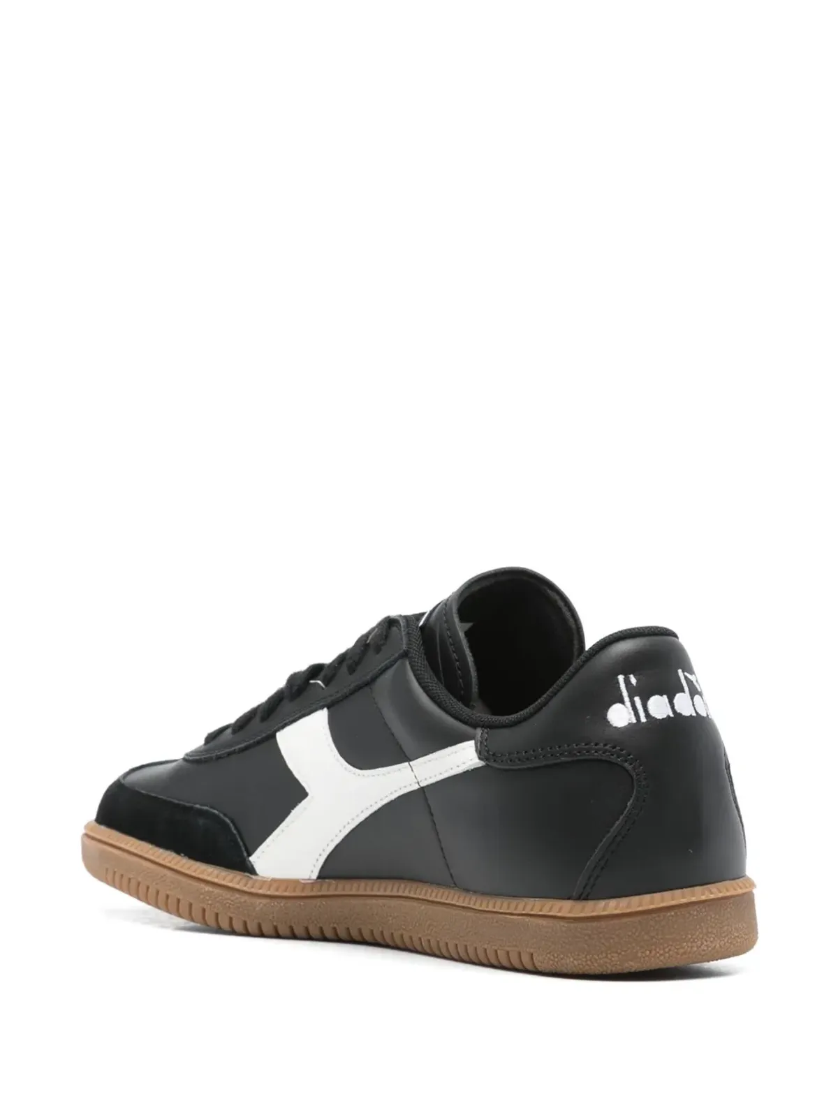 Diadora トレーナースニーカー ブラック - 画像3