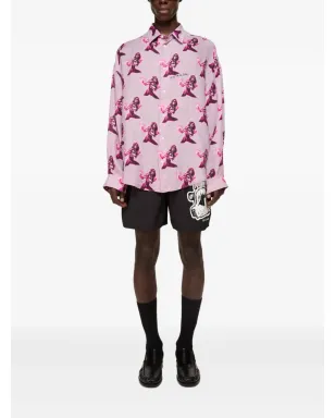 Acne Studios グラフィックプリント スイムショーツ - サムネイル2