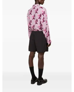Acne Studios グラフィックプリント スイムショーツ - サムネイル4
