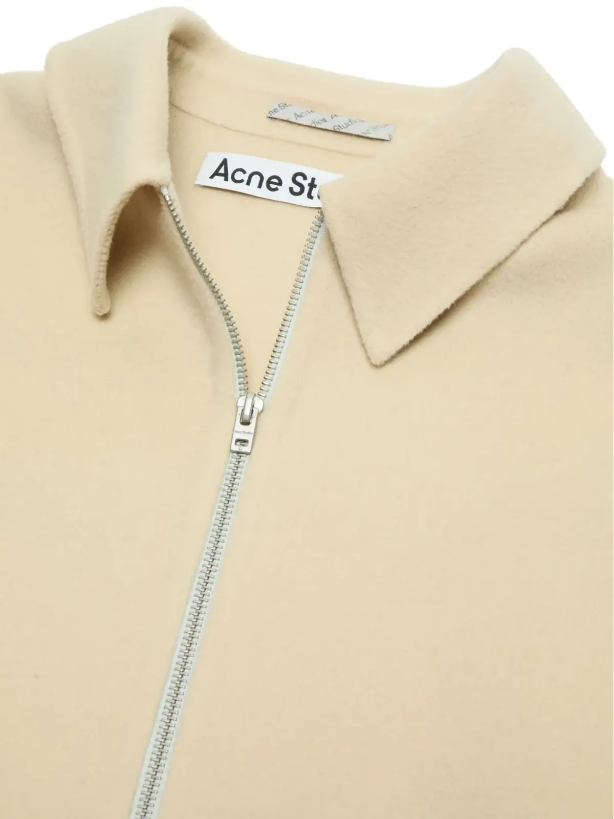 Acne Studios ウール ジップアップ ジャケット - 画像5