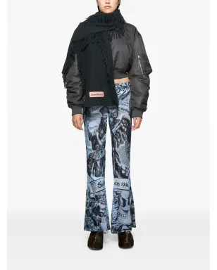 Acne Studios メランジュ スカーフ - サムネイル5