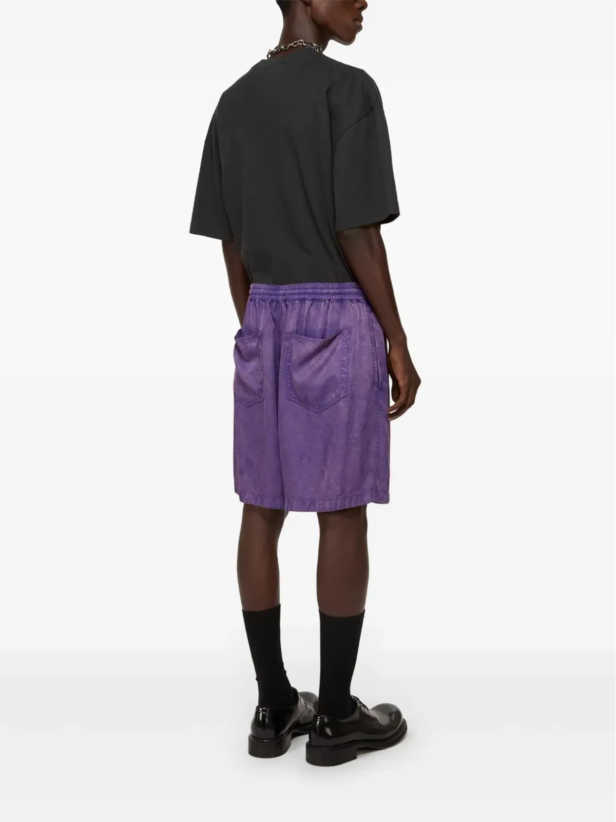 Acne Studios ロゴパッチ・スイムショーツ - 画像4
