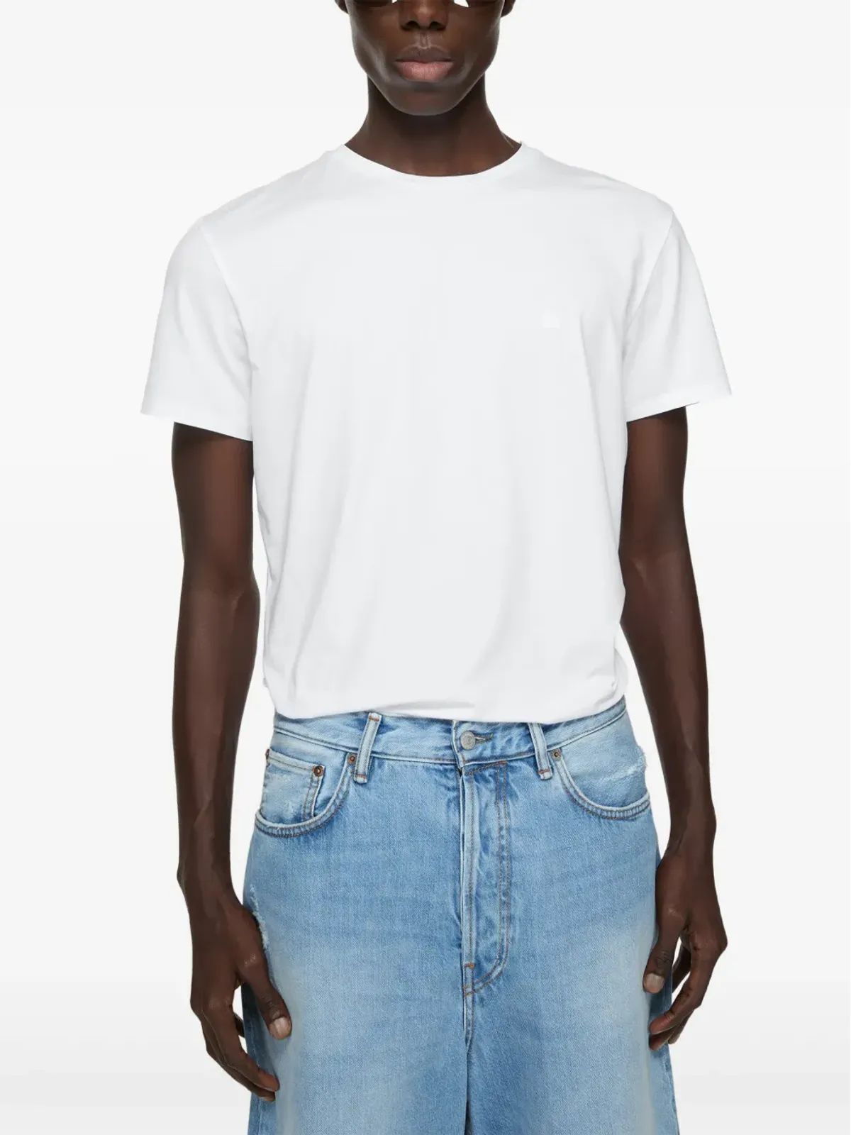 Acne Studios アップリケTシャツ（White） - 画像3
