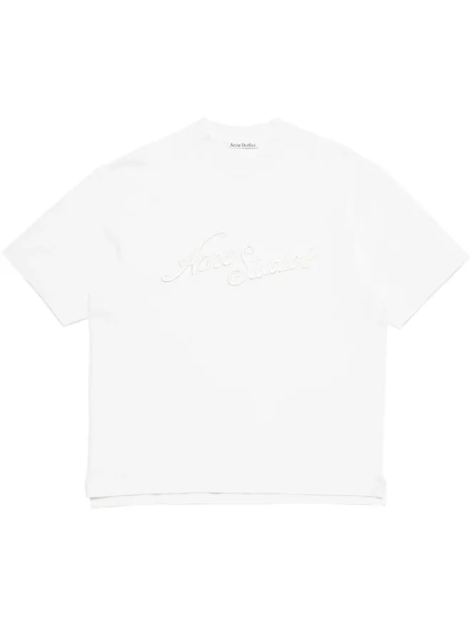 Acne Studios Acne Studios ロゴ刺繍 Tシャツの商品画像