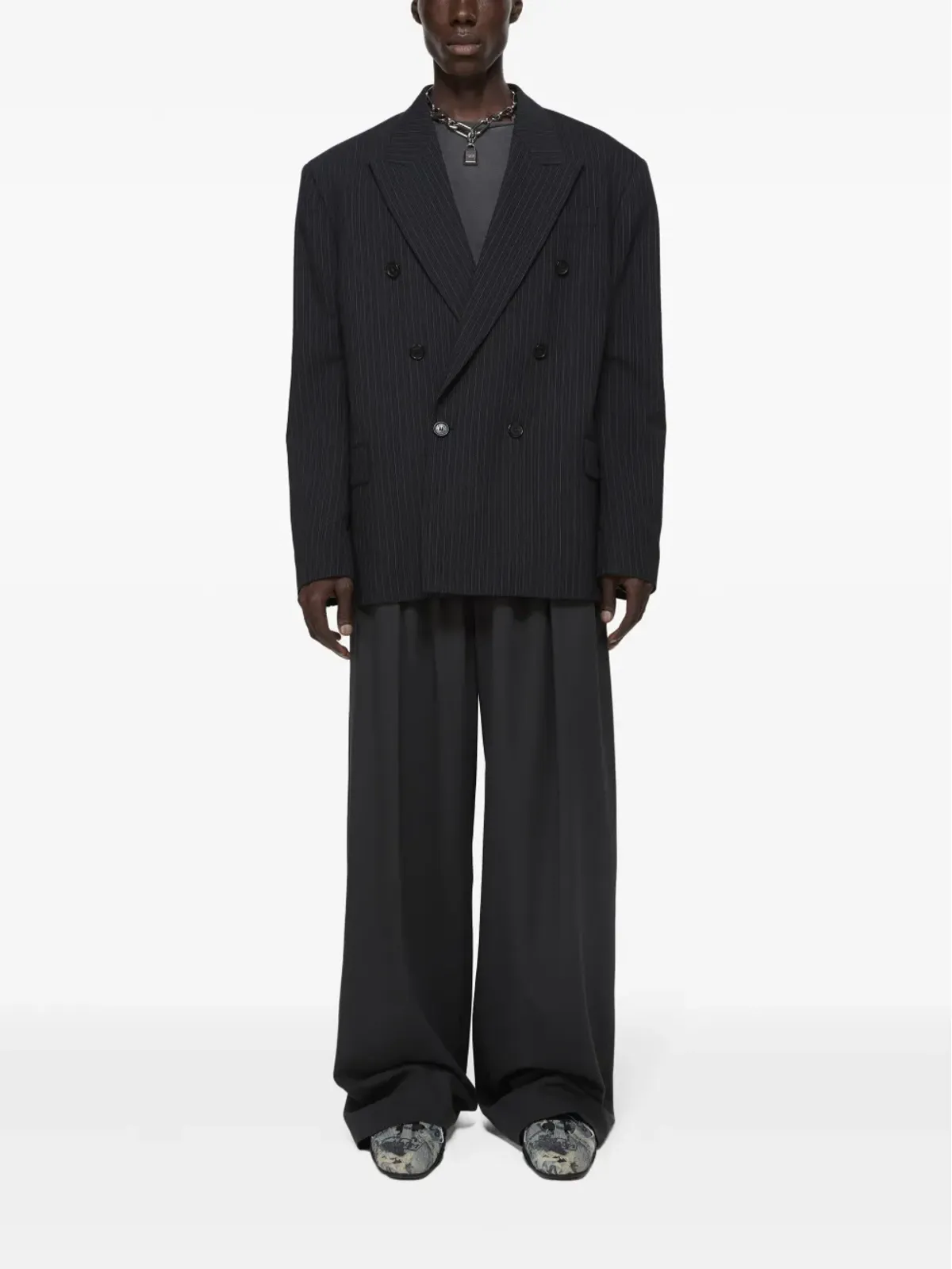 Acne Studios ピンストライプブレザー - 画像2