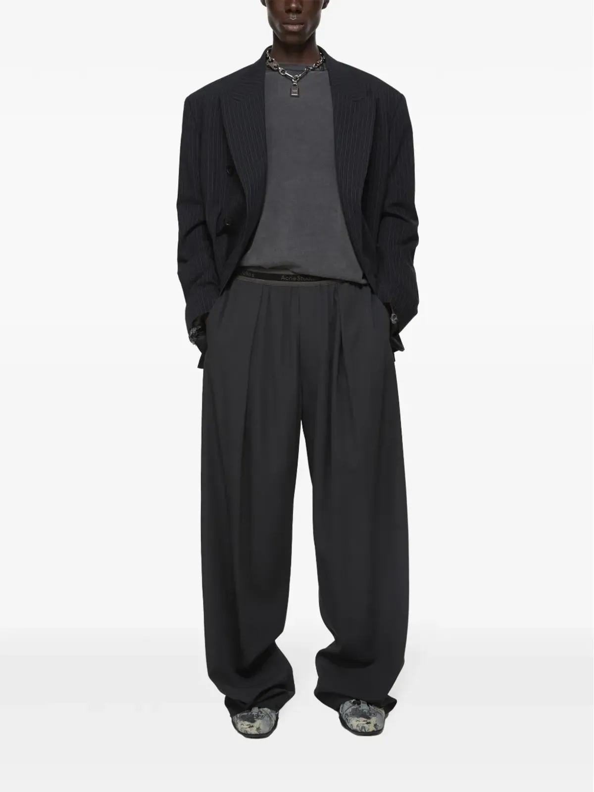 Acne Studios ピンストライプブレザー - 画像3