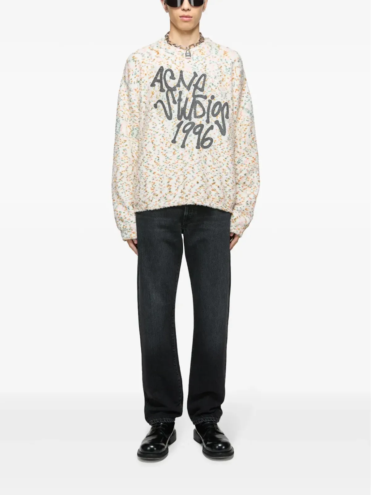 Acne Studios プリントニットセーター - 画像2
