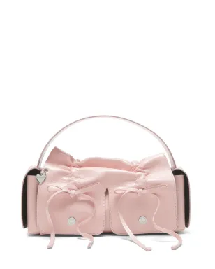 Acne Studios レザー トートバッグ - ピンク - サムネイル1