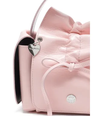 Acne Studios レザー トートバッグ - ピンク - サムネイル4