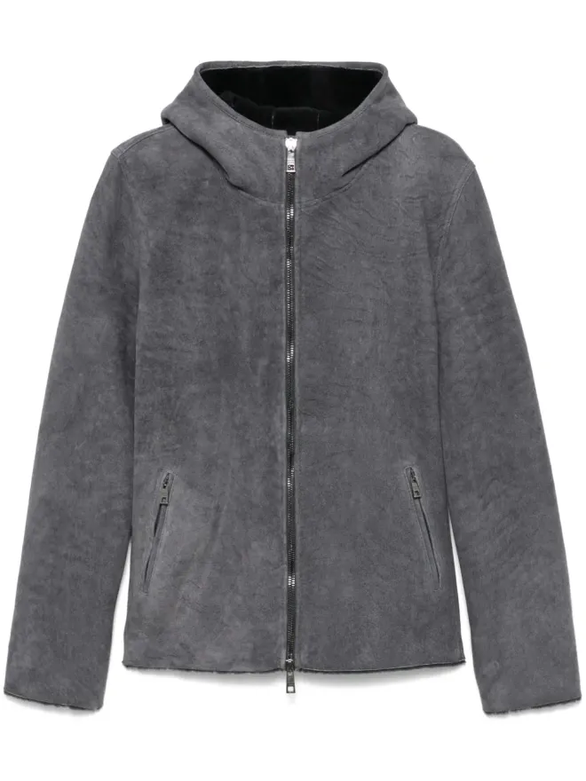 Giorgio Brato Giorgio Brato シアーリングライニング フード付きジャケットの商品画像