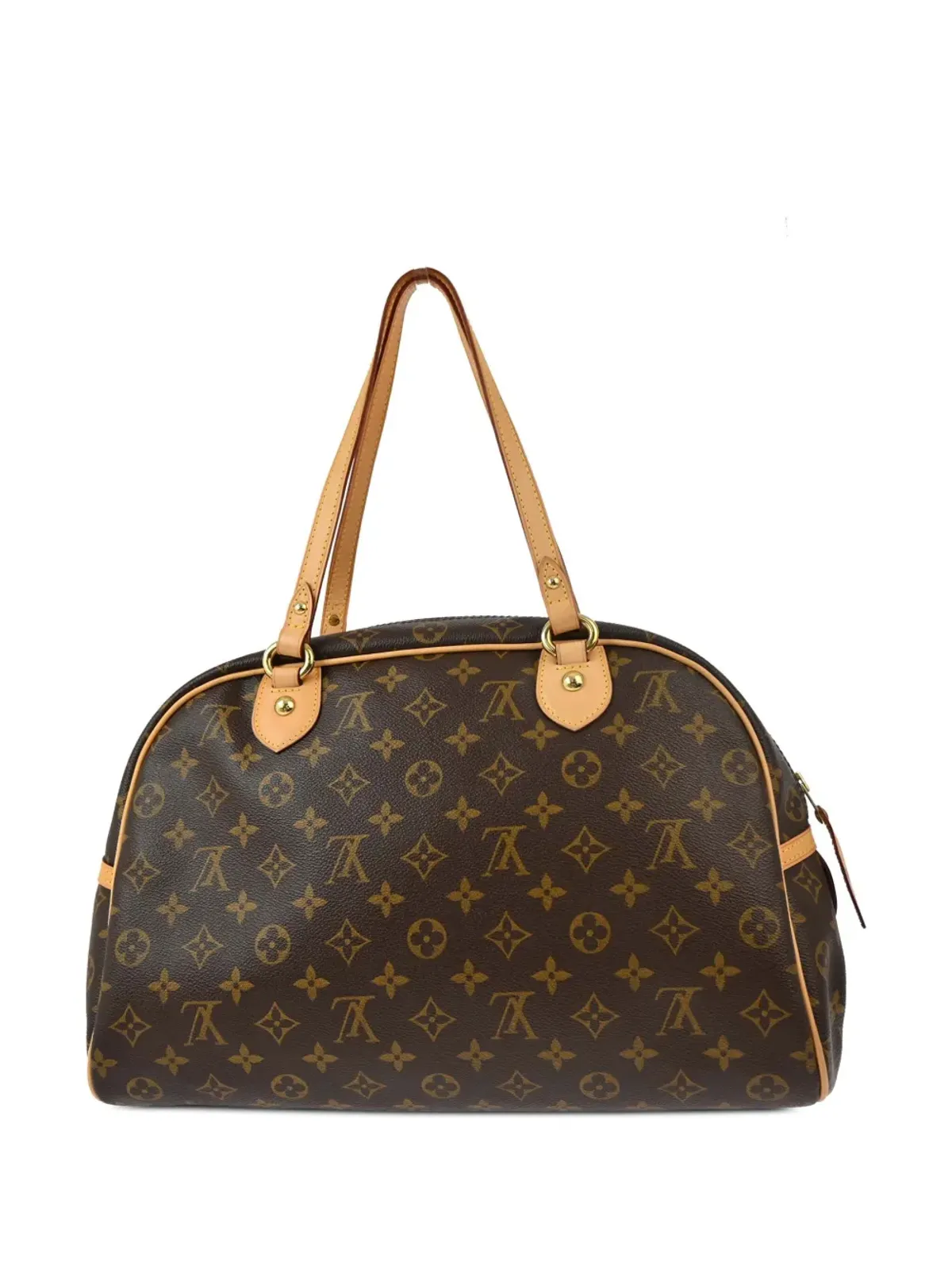Louis Vuitton ビンテージ 2008 Montorgueil GM ショルダーバッグ - ブラウン - 画像2