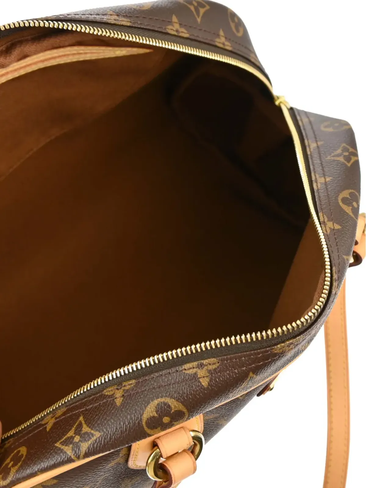 Louis Vuitton ビンテージ 2008 Montorgueil GM ショルダーバッグ - ブラウン - 画像4